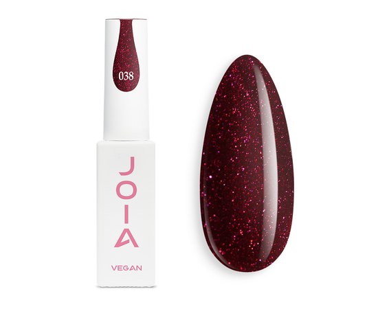 Изображение  Gel polish for nails JOIA vegan 6 ml, № 038, Volume (ml, g): 6, Color No.: 38