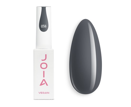 Изображение  Gel polish for nails JOIA vegan 6 ml, № 058, Volume (ml, g): 6, Color No.: 58