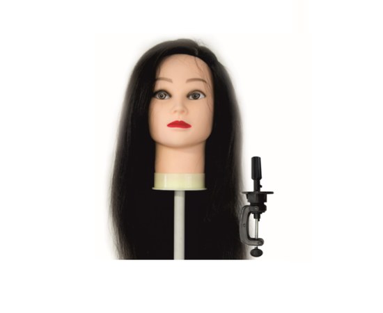 Изображение  Mannequin head SPL 518/A-1 "brunette" 50-55 cm + tripod