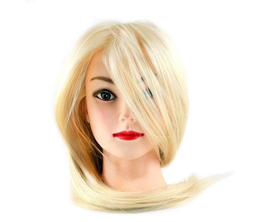 Изображение  Голова-манекен SPL 518/A-613 "блондин" 50-55 см + штатив