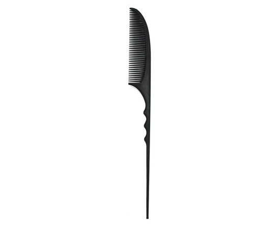 Изображение  Carbon comb for backcombing and styling SPL 13711