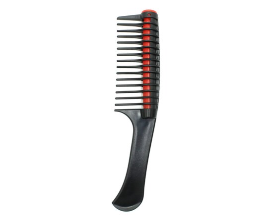 Изображение  Roller comb SPL with rubber insert for combing colored hair, 1197