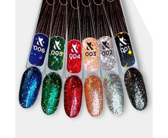 Изображение 2 Gel polish for nails FOX Radiance 7 ml, № 006, Volume (ml, g): 7, Options: 6