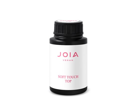Зображення  Топ для гель-лаку, матовий JOIA Vegan Soft Touch 30 мл, Об'єм (мл, г): 30