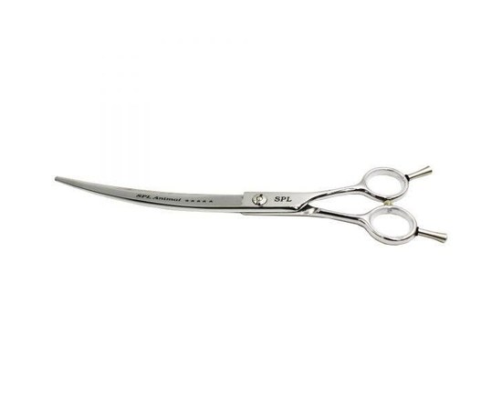 Изображение  Изогнутые ножницы для груминга 8,0 Серебристый, SPL 90055-80
