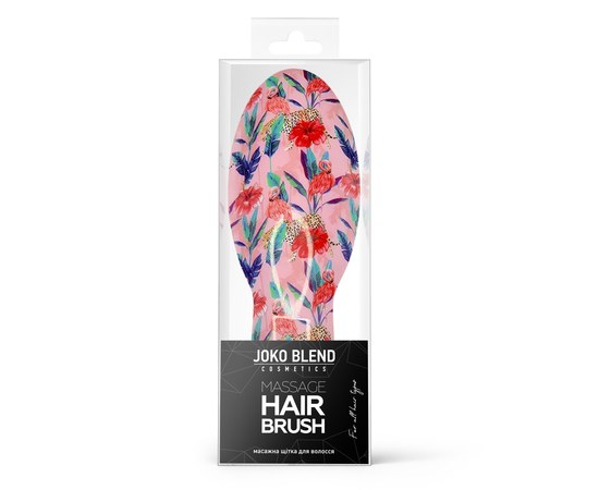 Зображення  Масажна щітка для волосся Tropical Jungle Hair Brush Joko Blend