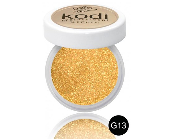 Изображение  Colored acrylic powder Kodi 4.5 g, No. G13, Color No.: G13