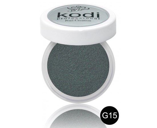 Изображение  Colored acrylic powder Kodi 4.5 g, No. G15, Color No.: G15