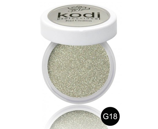 Изображение  Colored acrylic powder Kodi 4.5 g, No. G18, Color No.: G18