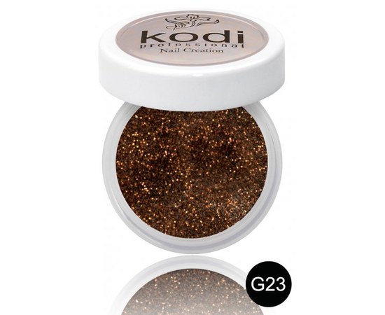 Изображение  Colored acrylic powder Kodi 4.5 g, No. G23, Color No.: G23