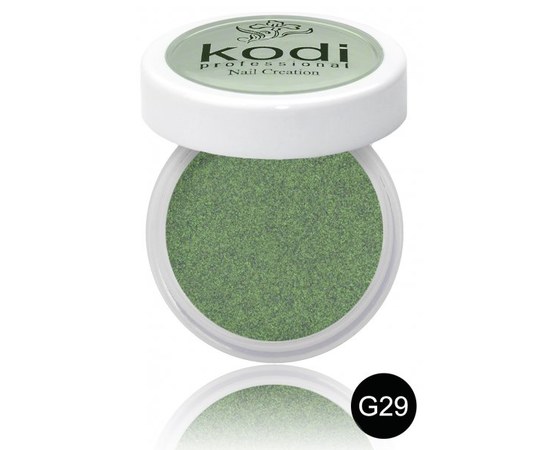 Изображение  Colored acrylic powder Kodi 4.5 g, No. G29, Color No.: G29