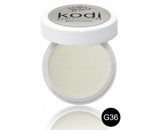 Изображение  Colored acrylic powder Kodi 4.5 g, No. G36, Color No.: G36