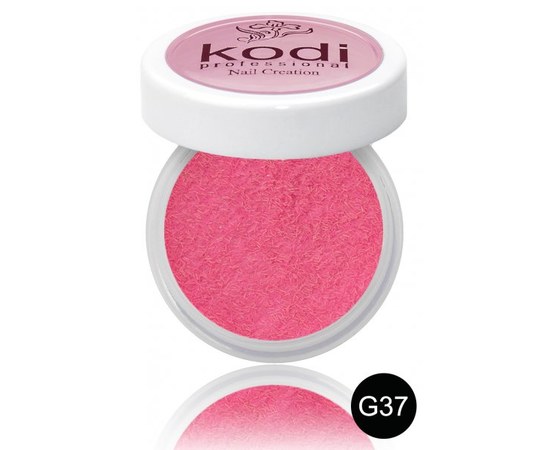Изображение  Colored acrylic powder Kodi 4.5 g, No. G37, Color No.: G37