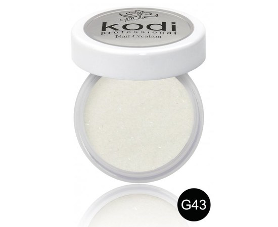 Изображение  Colored acrylic powder Kodi 4.5 g, No. G43, Color No.: G43