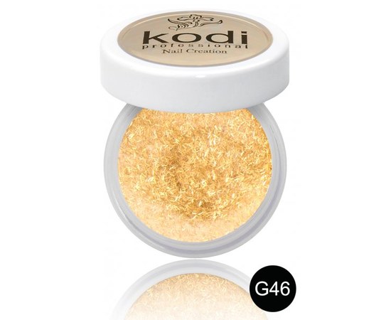 Изображение  Colored acrylic powder Kodi 4.5 g, No. G46, Color No.: G46