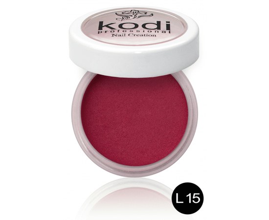 Изображение  Colored acrylic powder Kodi 4.5 g, No. L15, Color No.: L15