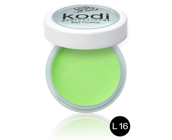 Изображение  Colored acrylic powder Kodi 4.5 g, No. L16, Color No.: L16