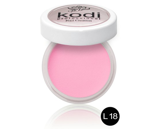 Изображение  Colored acrylic powder Kodi 4.5 g, No. L18, Color No.: L18