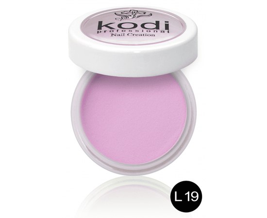 Изображение  Colored acrylic powder Kodi 4.5 g, No. L19, Color No.: L19