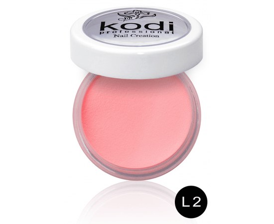 Изображение  Colored acrylic powder Kodi 4.5 g, No. L2, Color No.: L2