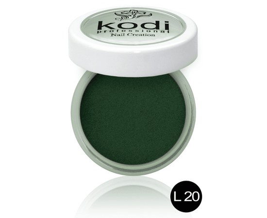 Изображение  Colored acrylic powder Kodi 4.5 g, No. L20, Color No.: L20