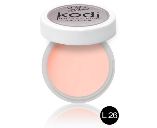 Изображение  Colored acrylic powder Kodi 4.5 g, No. L26, Color No.: L26
