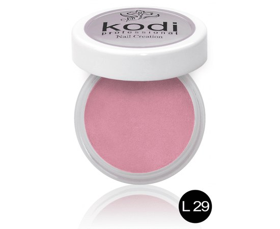 Изображение  Colored acrylic powder Kodi 4.5 g, No. L29, Color No.: L29