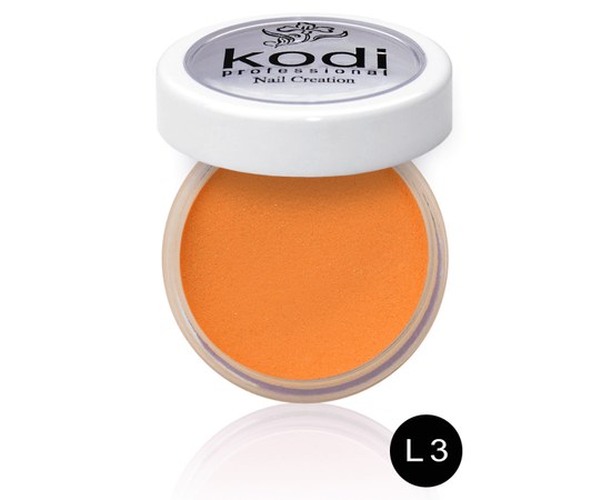 Изображение  Colored acrylic powder Kodi 4.5 g, No. L3, Color No.: L3
