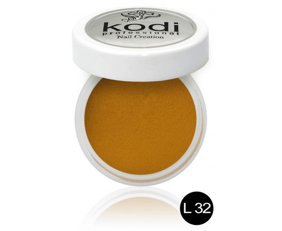 Изображение  Colored acrylic powder Kodi 4.5 g, No. L32, Color No.: L32