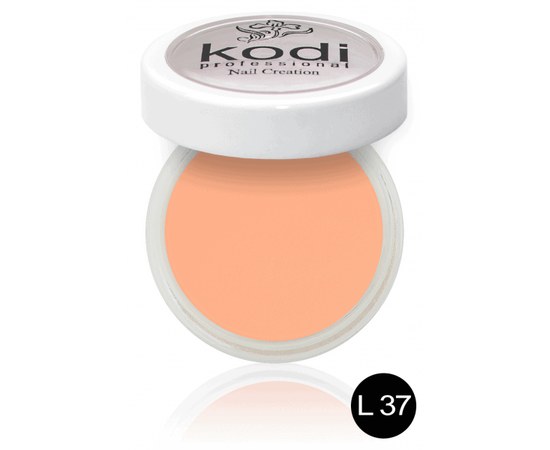 Изображение  Colored acrylic powder Kodi 4.5 g, No. L37, Color No.: L37