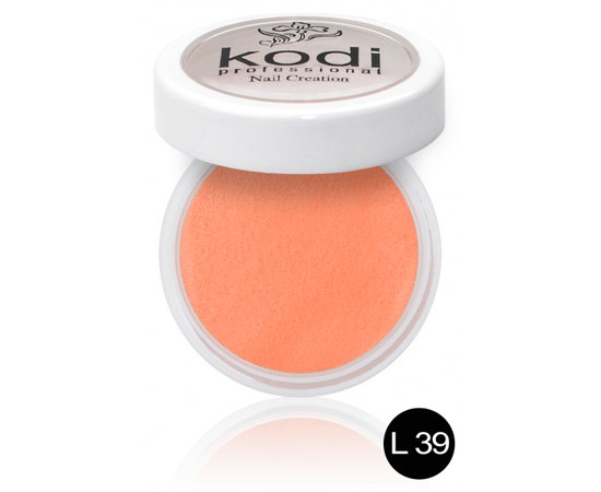 Изображение  Colored acrylic powder Kodi 4.5 g, No. L39, Color No.: L39