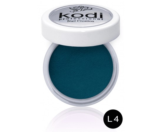 Изображение  Colored acrylic powder Kodi 4.5 g, No. L4, Color No.: L4