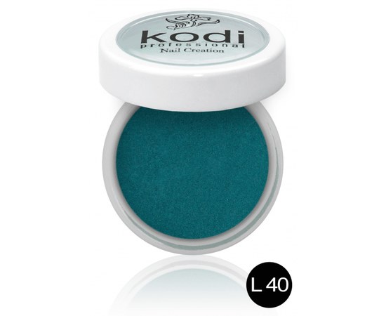 Изображение  Colored acrylic powder Kodi 4.5 g, No. L40, Color No.: L40