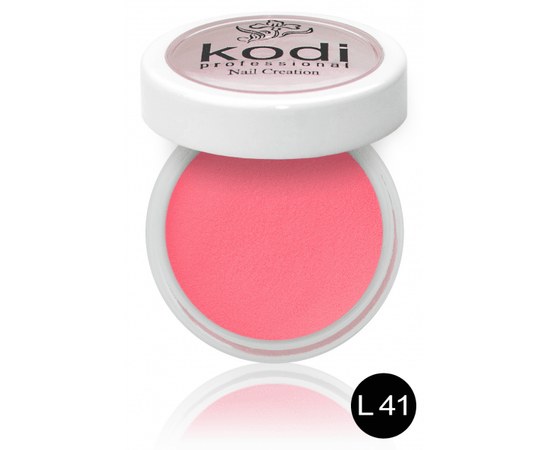 Изображение  Colored acrylic powder Kodi 4.5 g, No. L41, Color No.: L41
