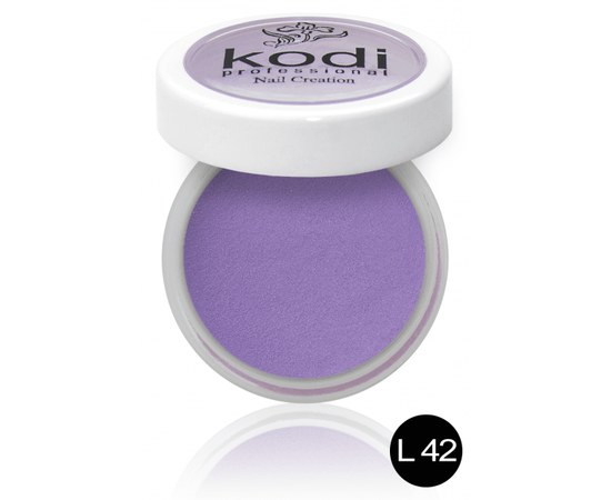 Изображение  Colored acrylic powder Kodi 4.5 g, No. L42, Color No.: L42