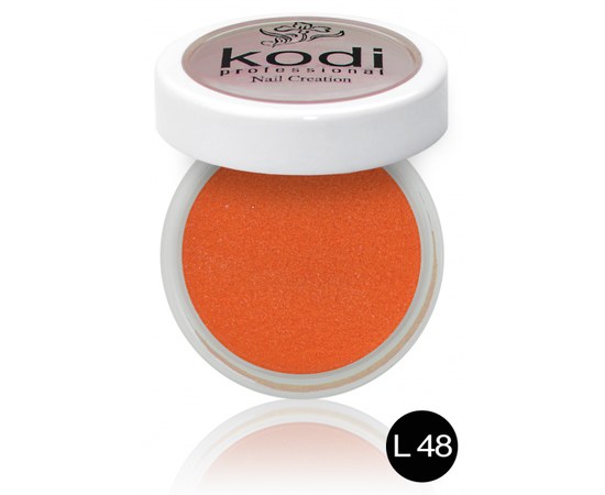 Изображение  Colored acrylic powder Kodi 4.5 g, No. L48, Color No.: L48