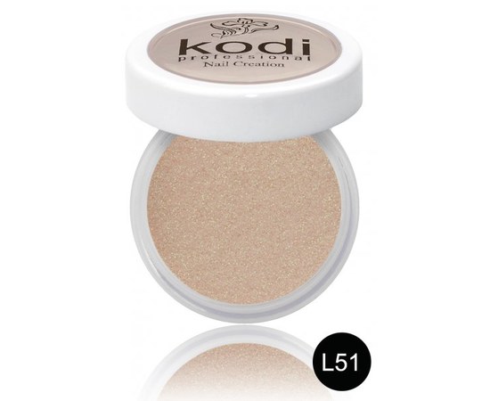 Изображение  Colored acrylic powder Kodi 4.5 g, No. L51, Color No.: L51