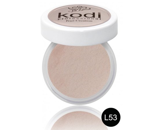 Изображение  Colored acrylic powder Kodi 4.5 g, No. L53, Color No.: L53