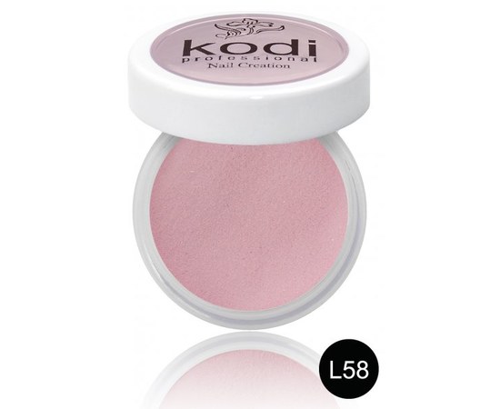 Изображение  Colored acrylic powder Kodi 4.5 g, No. L58, Color No.: L58