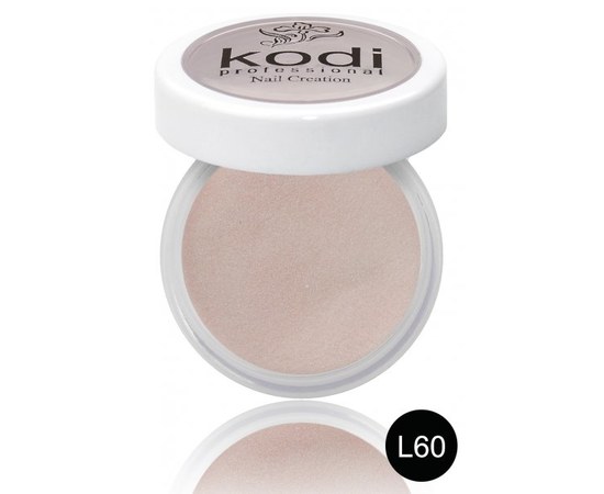 Изображение  Colored acrylic powder Kodi 4.5 g, No. L60, Color No.: L60