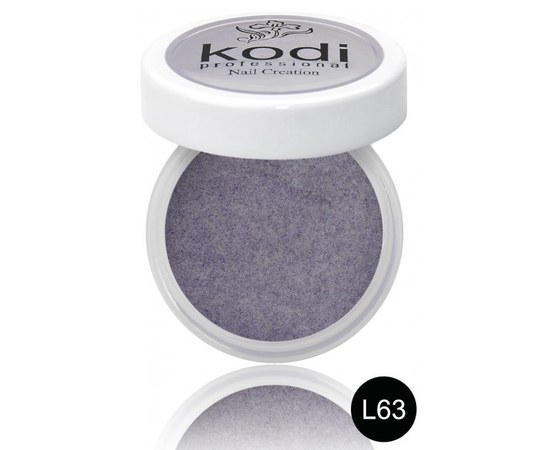 Изображение  Colored acrylic powder Kodi 4.5 g, No. L63, Color No.: L63
