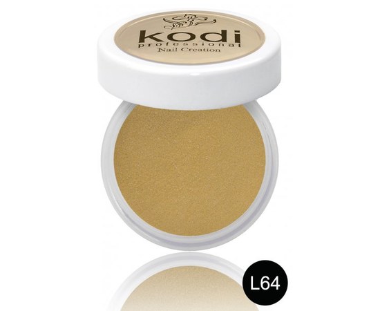 Изображение  Colored acrylic powder Kodi 4.5 g, No. L64, Color No.: L64