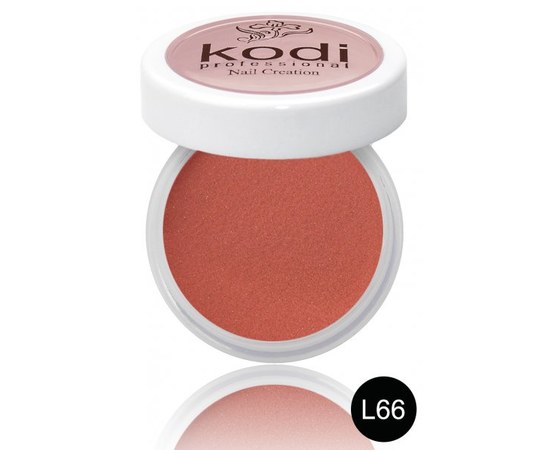 Изображение  Colored acrylic powder Kodi 4.5 g, No. L66, Color No.: L66