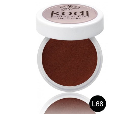 Изображение  Colored acrylic powder Kodi 4.5 g, No. L68, Color No.: L68