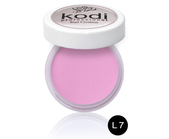 Изображение  Colored acrylic powder Kodi 4.5 g, No. L7, Color No.: L7