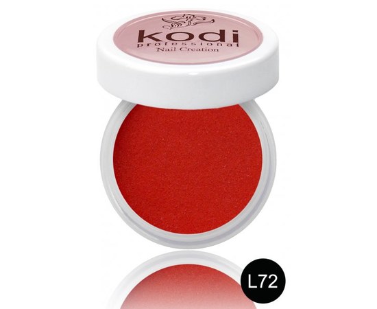 Изображение  Colored acrylic powder Kodi 4.5 g, No. L72, Color No.: L72