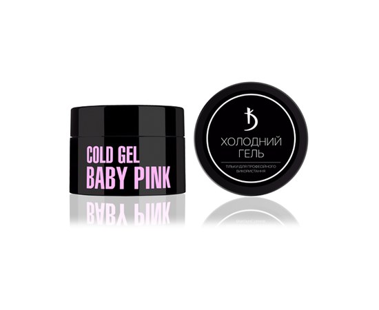 Зображення  Холодний гель Kodi Cold gel "Baby Pink", 15 мл, Об'єм (мл, г): 15, Цвет №: Baby Pink