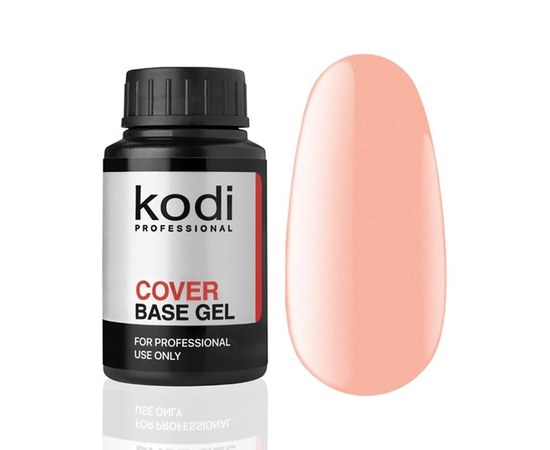 Изображение  База для гель-лака Kodi Cover Base Gel № 01 (камуфлирующее базовое покрытие), 30 мл, Объем (мл, г): 30, Цвет №: 001