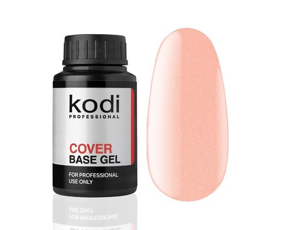 Зображення  База для гель-лаку Kodi Cover Base Gel № 04 (камуфлююче базове покриття), 30 мл, Об'єм (мл, г): 30, Цвет №: 004