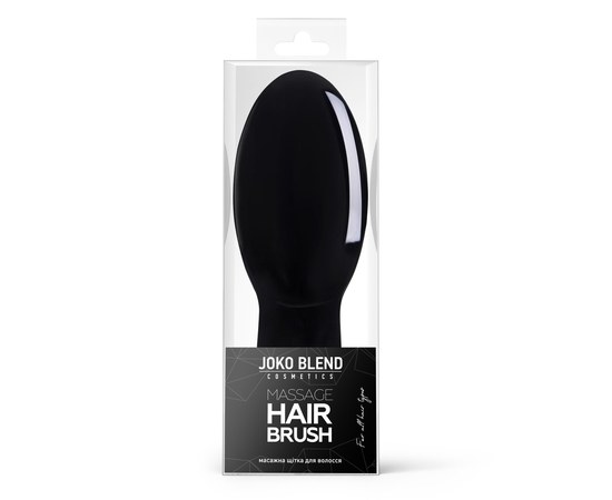 Изображение  Массажная щетка для волос Total Black Hair Brush Joko Blend